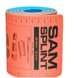 Attelle modelable SAM SPLINT 92 cm x 10,5 cm ORANGE AM-30061